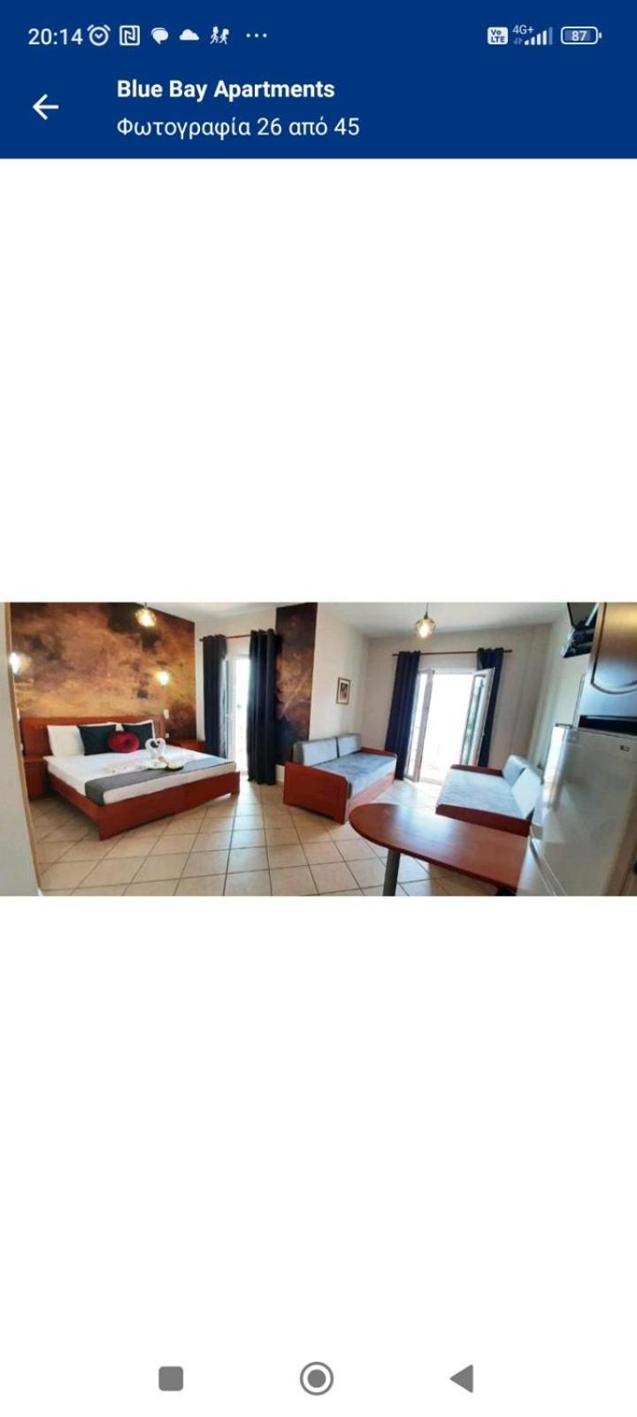 Blue Bay Apartments Sívota Esterno foto
