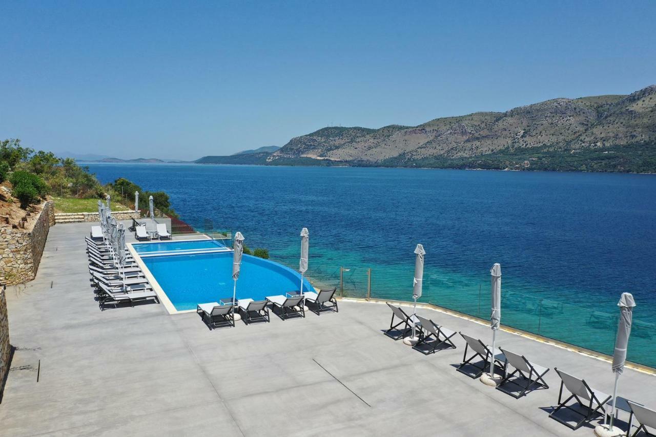 Blue Bay Apartments Sívota Esterno foto